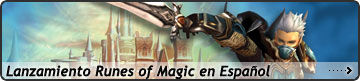 Lanzamiento Runes of Magic en Español