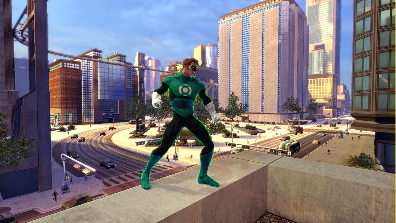 Opresor rodillo abajo DC Universe: Imágenes de linterna verde – Zona MMORPG