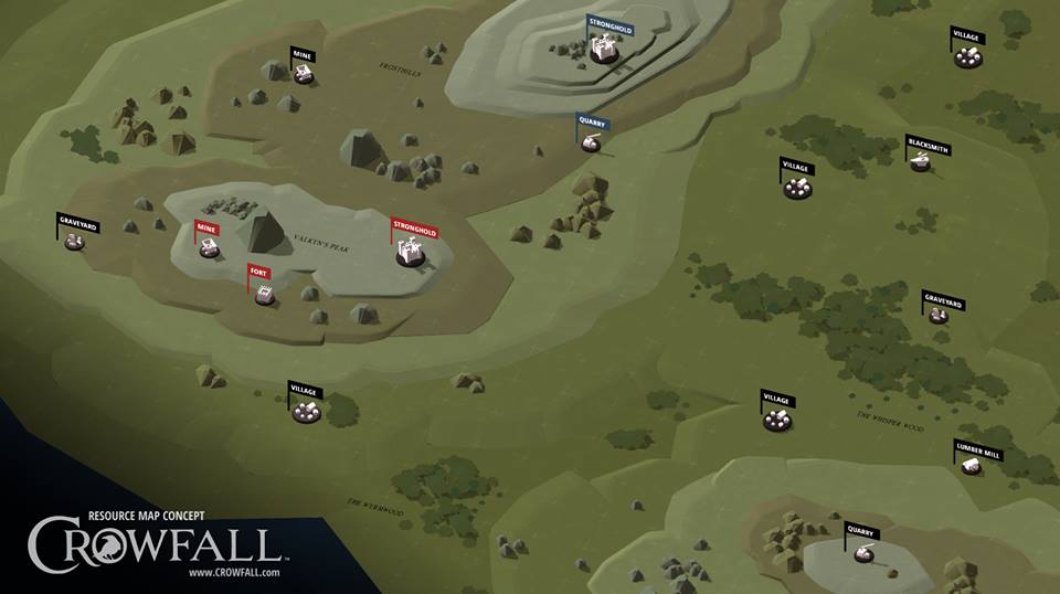 Crowfall Mapa