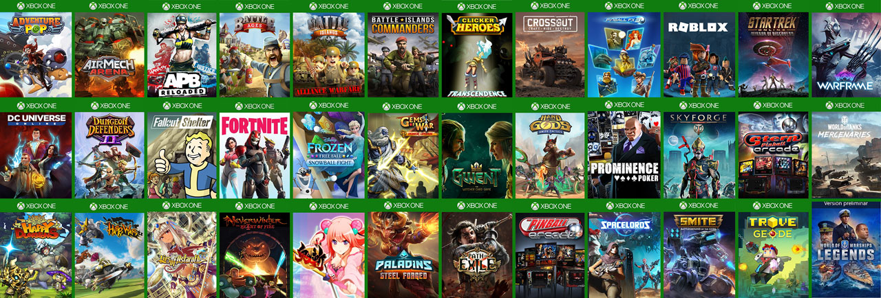 Xbox Live saca pecho y lista todos los juegos Free to Play en Xbox Live –  Zona MMORPG