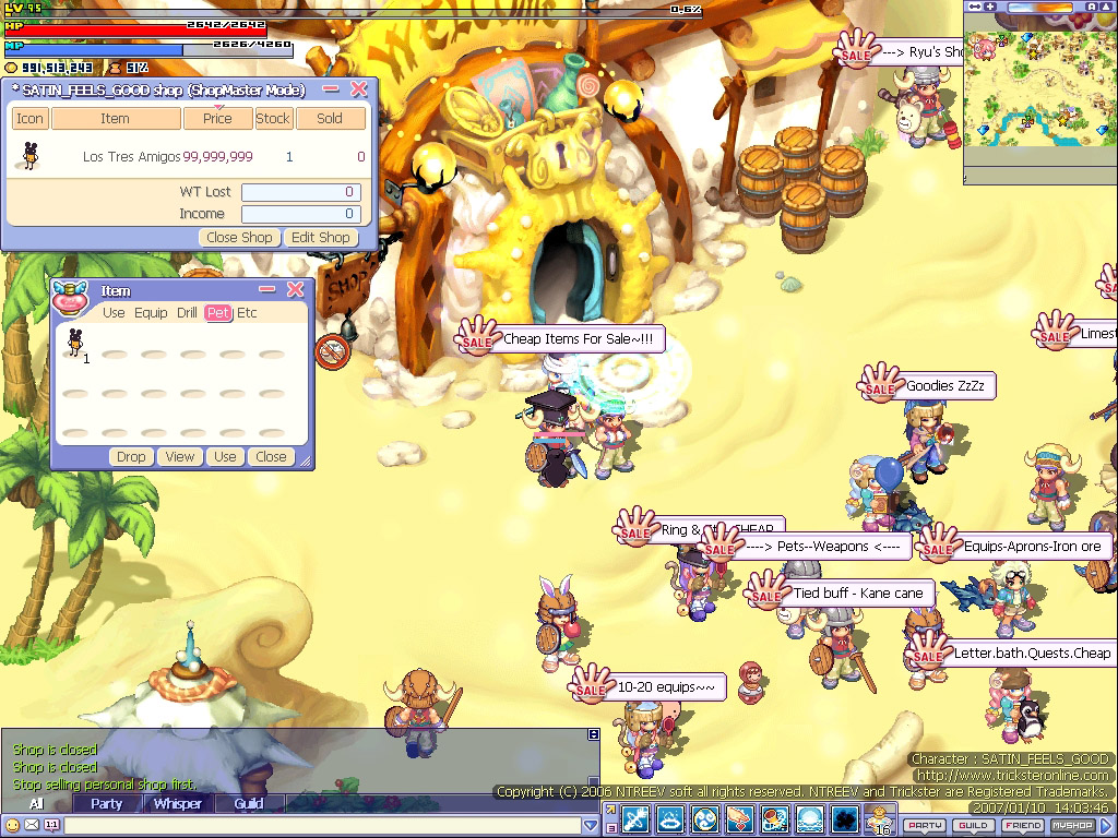 Trickster Online Zona MMORPG