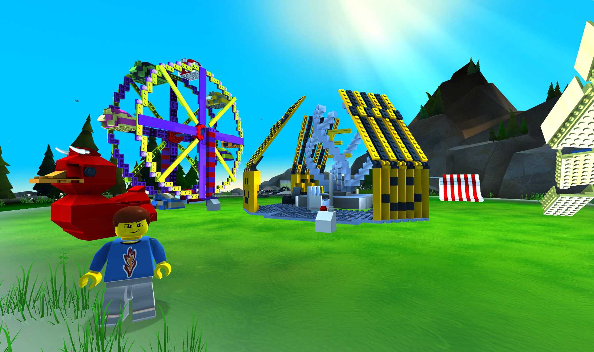  LEGO Universe #55000 Multijugador Masivo Juego en