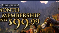 Lord of the Rings Online : 12 Meses VIP por $99.99