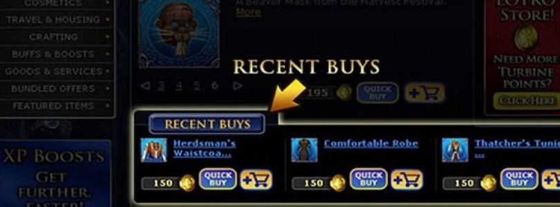 Lord of the Rings Online presenta mejoras en su Store