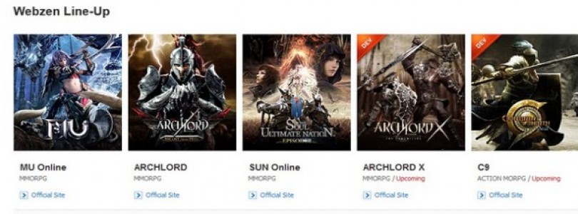 Webzen calienta los motores de su web