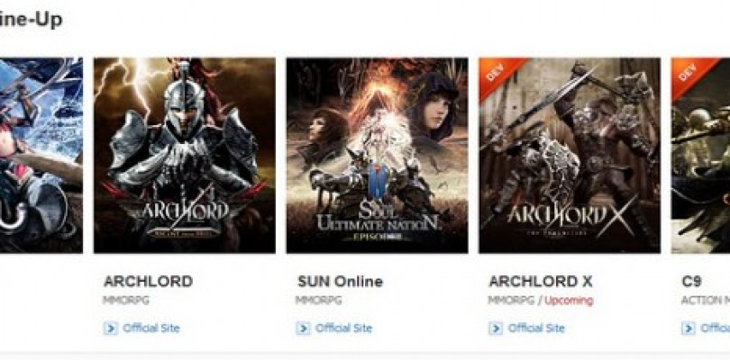 Webzen calienta los motores de su web