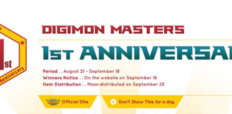 Digimon Master Online cumple un año