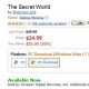The Secret World a 25$ en Amazon.com