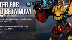 Transformers Universe: Nueva web y registros para la beta