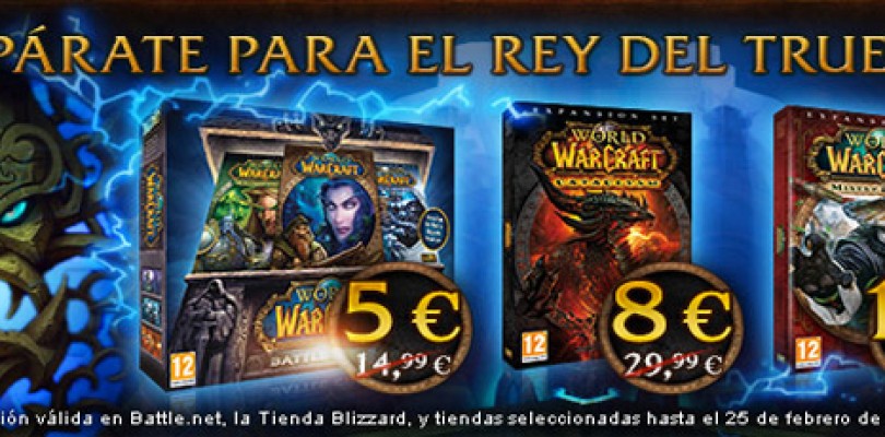 World of Warcraft: Nueva oferta de hasta 70% de descuento