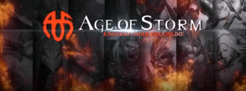 Anunciado Age of Storm Online: Kingdom Under Fire