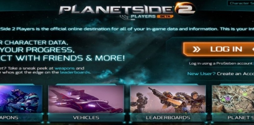 Planetside 2: Lanzada una nueva pagina web