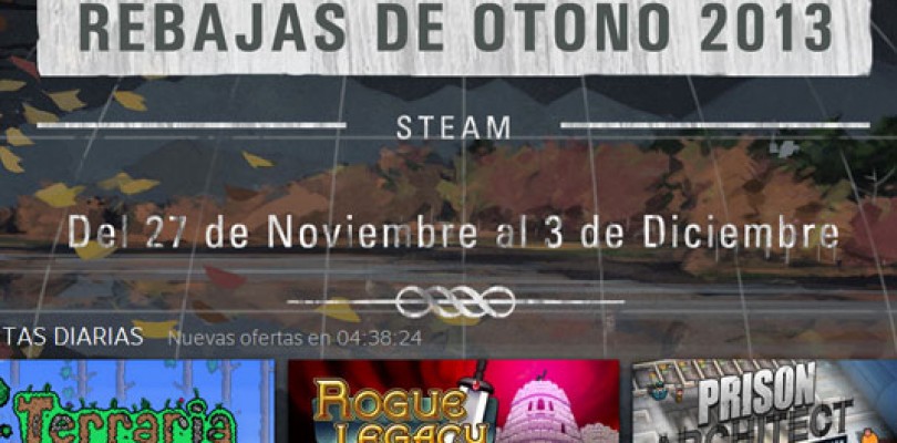 Ya comenzaron las rebajas de otoño de Steam