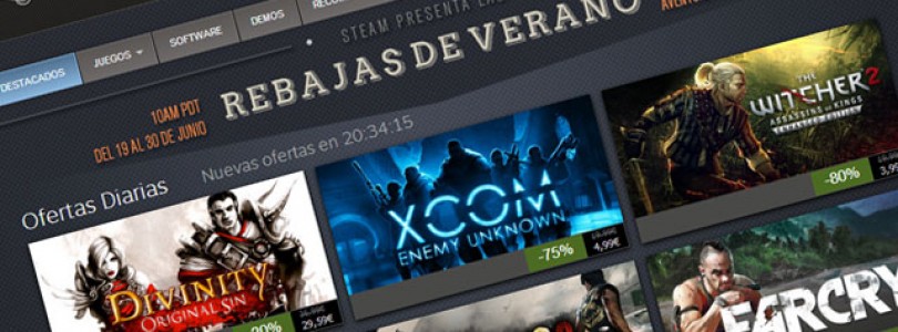 Empiezan las rebajas de verano en Steam