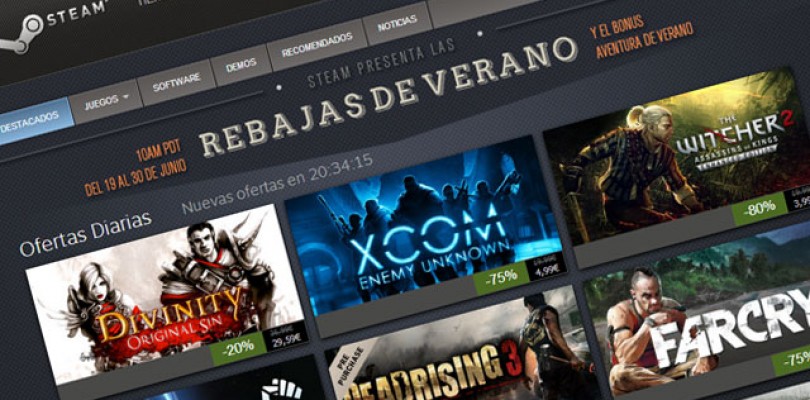 Empiezan las rebajas de verano en Steam