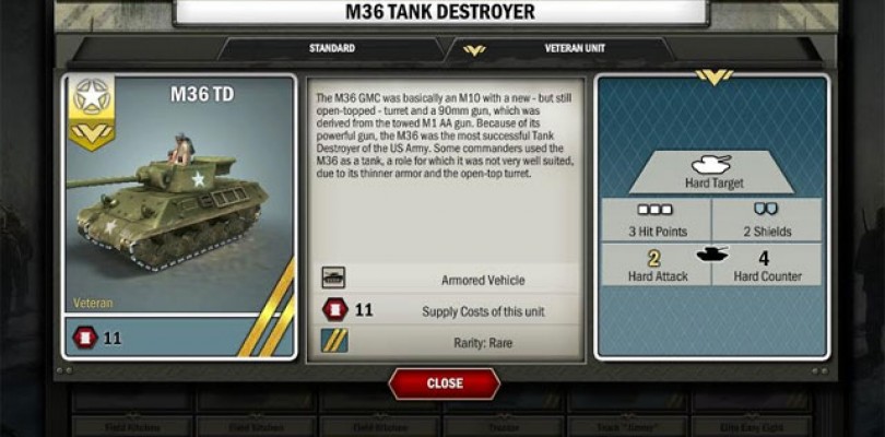 Panzer General Online añade la Fusion, una nueva mecánica del juego