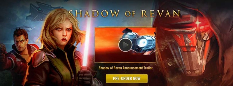Star Wars: The Old Republic – Shadow of Revan nuevo tráiler