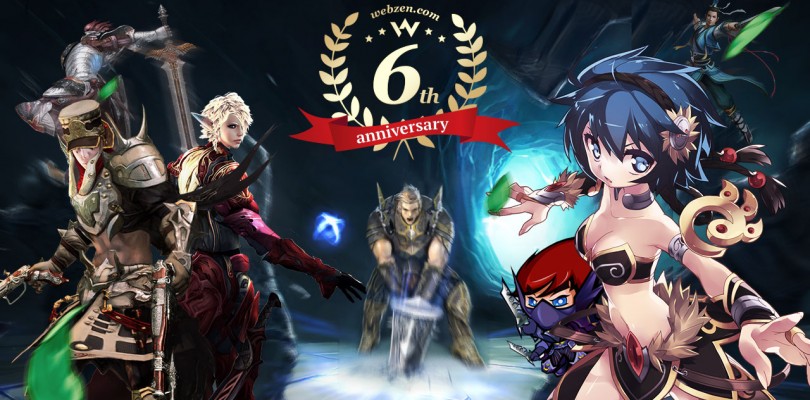 Webzen celebra su 6º aniversario con eventos y regalos
