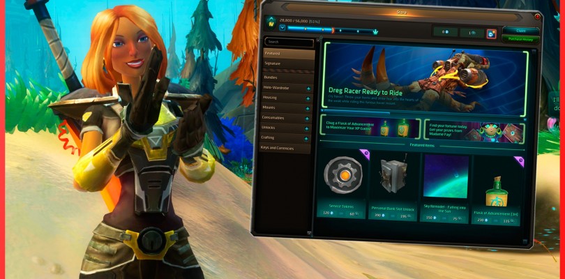 Wildstar F2P: Tipos de cuentas y Cash Shop