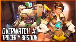 Overwatch: Tracer y Bastion