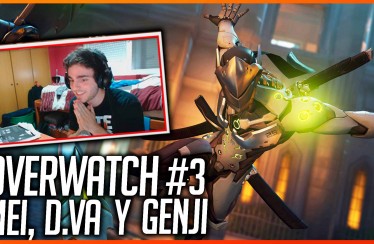 OVERWATCH: Partidas con Genji, D.va y Mei