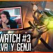 OVERWATCH: Partidas con Genji, D.va y Mei
