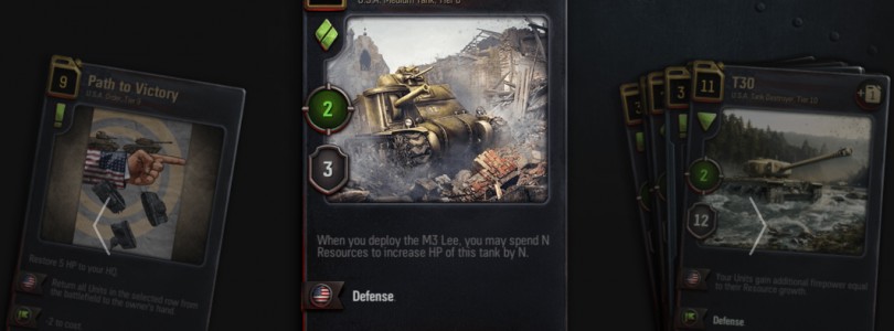 Wargaming lanza el juego de cartas World of Tanks Generals