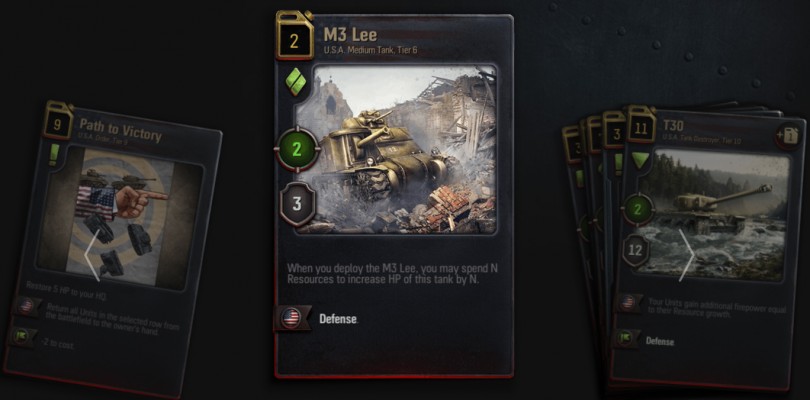 Wargaming lanza el juego de cartas World of Tanks Generals