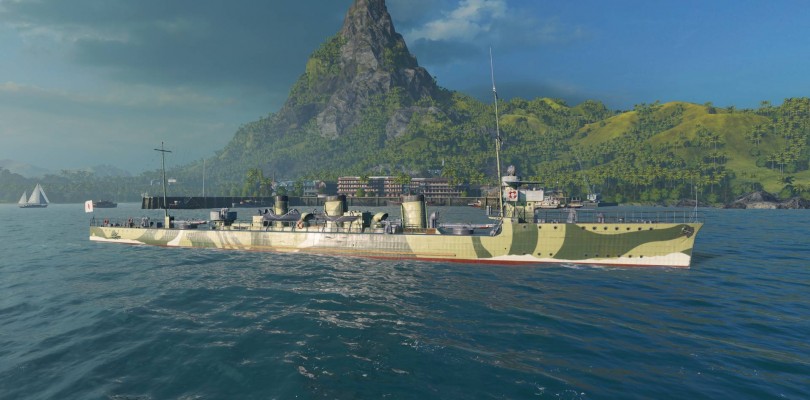 World of Warships: Consigue gratis el destructor Tachibana
