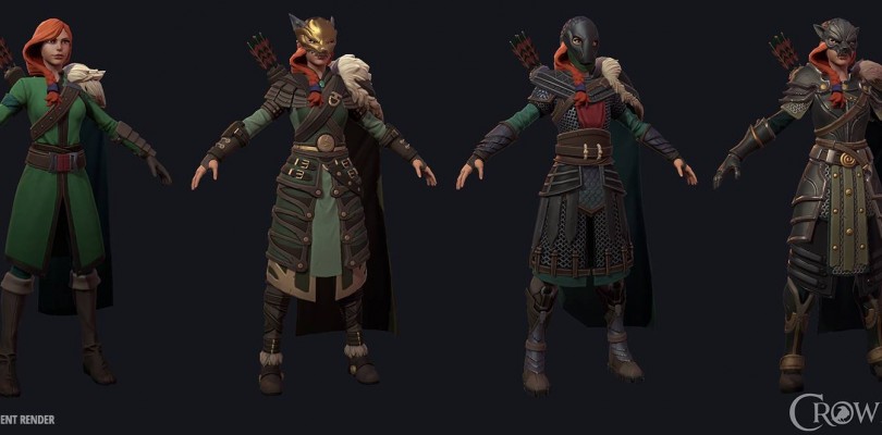 Crowfall nos muestra al arquero en movimiento