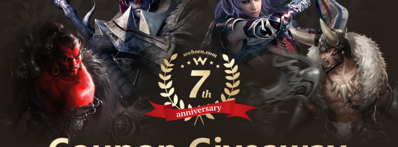 ¡Sorteamos 500 claves por el 7º Aniversario de Webzen!