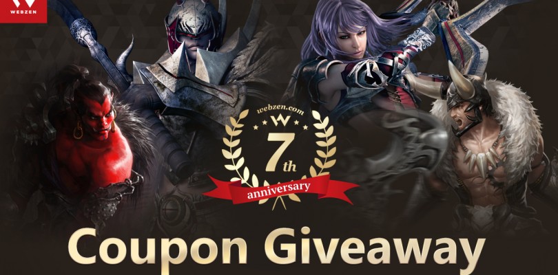 ¡Sorteamos 500 claves por el 7º Aniversario de Webzen!