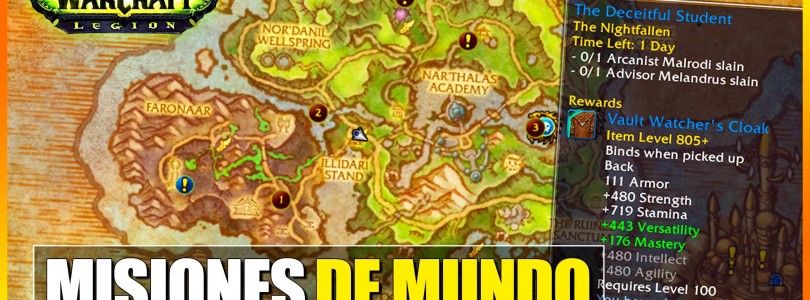 WoW Legion: Todo sobre las nuevas Misiones de Mundo