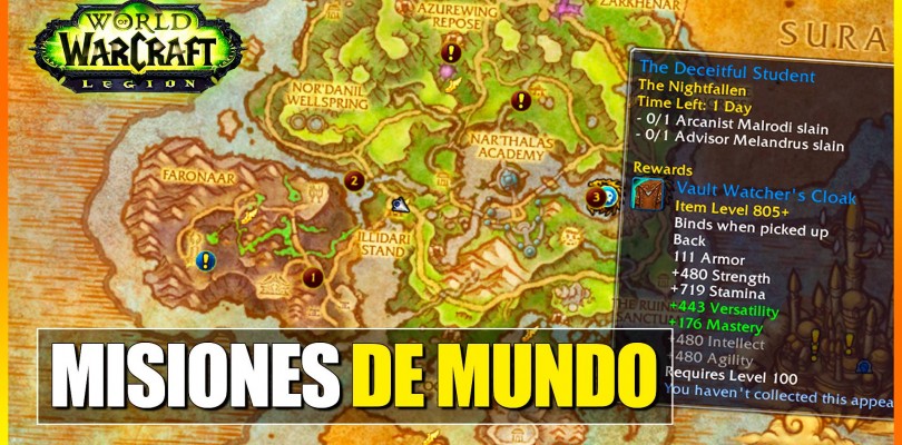 WoW Legion: Todo sobre las nuevas Misiones de Mundo