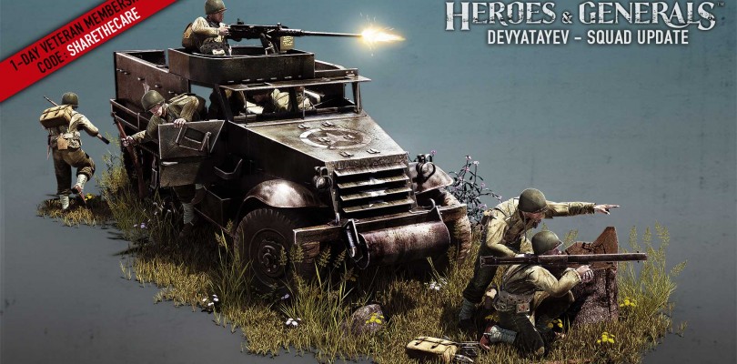 Heroes & Generals cambia el sistema de escuadrones