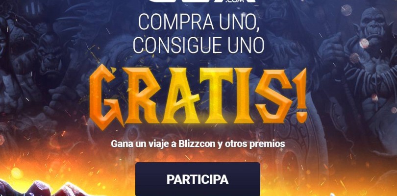 Promoción: Compra cualquier título de Blizzard en G2A y gana 3 dólares para futuras compras