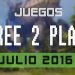 Lanzamientos FREE-TO-PLAY julio 2016 – Votad vuestro favorito