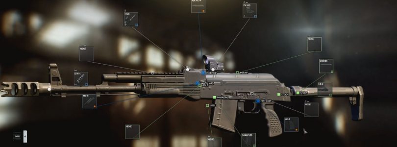 Un nuevo vídeo nos muestra la personalización de armas en Escape from Tarkov