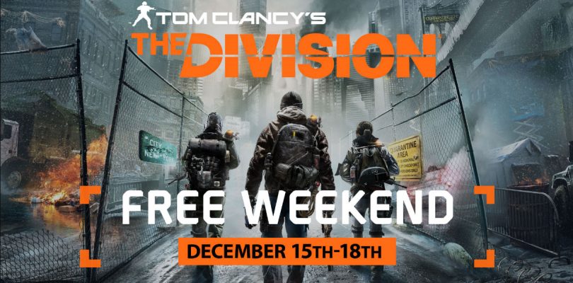 Juega The Division gratis del 15 al 18 de diciembre