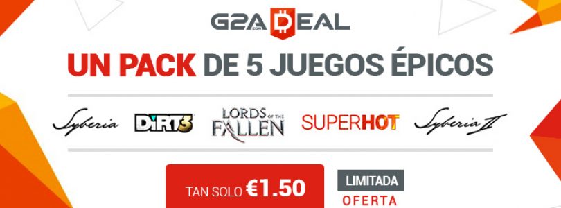 PROMOCIÓN – G2A lanza los G2A Deal, 5 juegos por 1.5€