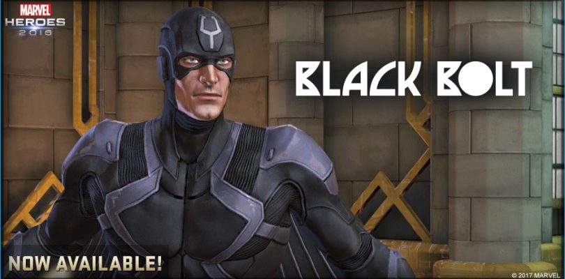Black Bolt es el nuevo héroe en llegar a Marvel Heroes