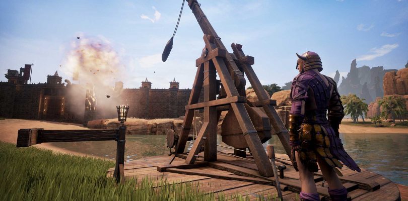 Los trebuchets y el programa de cazadores de Exploits llegan a Conan Exiles