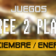 Lanzamientos FREE-TO-PLAY diciembre 2016 / enero 2017