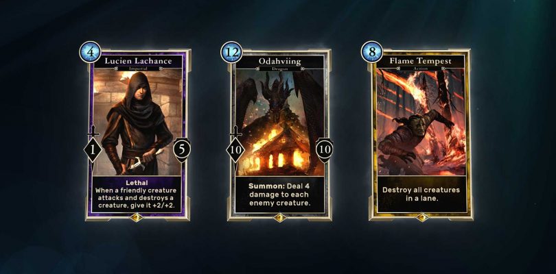 El juego de cartas free-to-play The Elder Scrolls: Legends se lanza de manera oficial