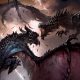Héroes de Skyrim llena de dragones el juego de cartas The Elder Scrolls: Legends