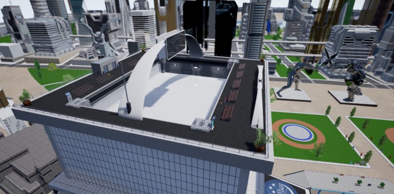 Ship of Heroes muestra el mapa de su ciudad inicial