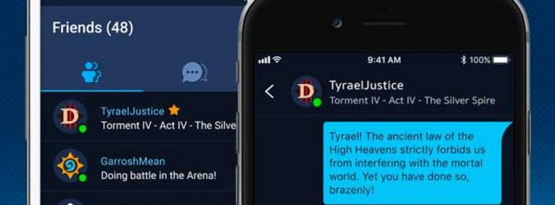 Blizzard lanza una nueva APP móvil de Battle.net para chatear con tus amigos