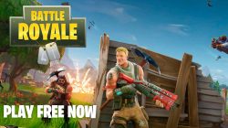 Ya se puede jugar gratis al Battle Royale de Fortnite