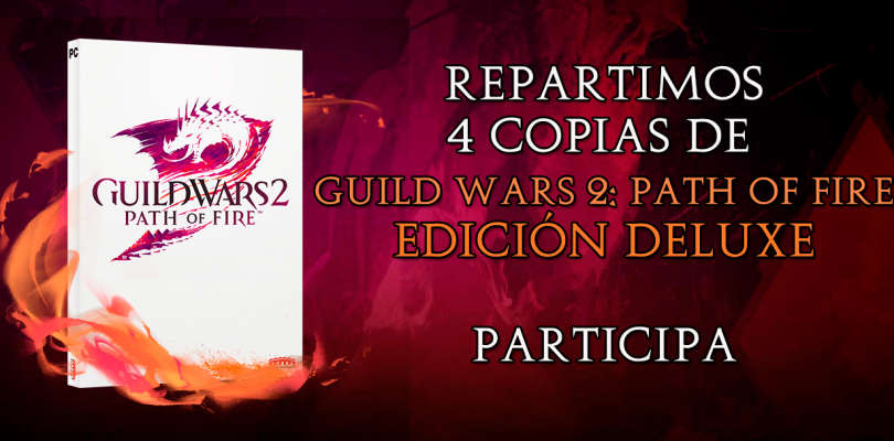 Repartimos 4 copias de Guild Wars 2: Path of Fire Edición Deluxe