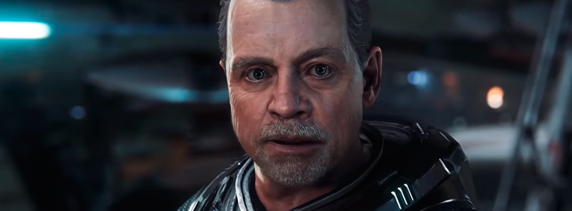 Un vistazo a Mark Hamill en su papel en Squadron 42